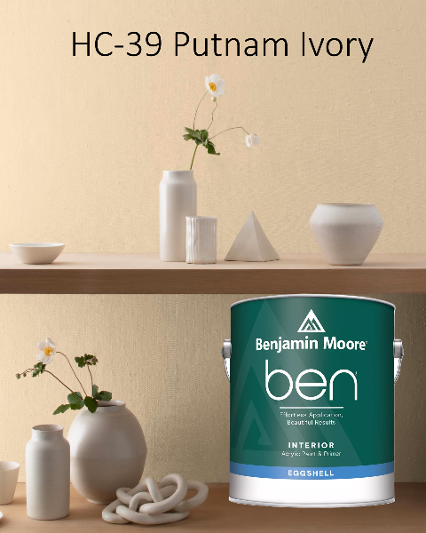 CLEARANCE: Ben Eggshell F626 1x HC-39 Putnam Ivory