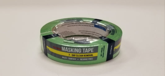 Blue Dolphin 7-Day Clean Removal Masking Tape 0.94"