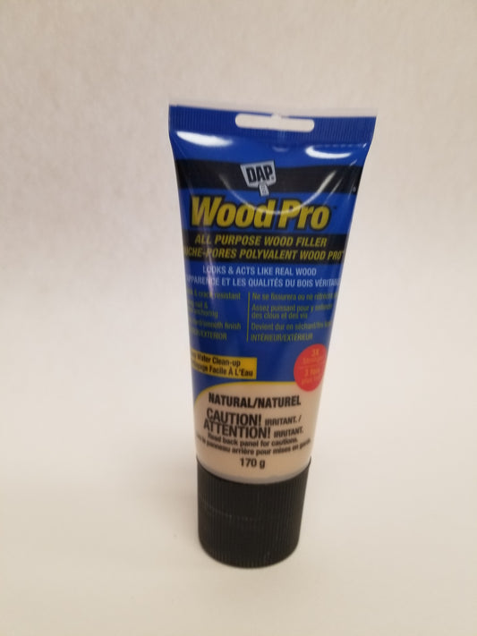 DAP WoodPro All Purpose Wood Filler - Natural 170g