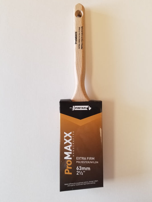 Pintar 2.5" Promaxx Poly/ny Angle Brush Extra Firm
