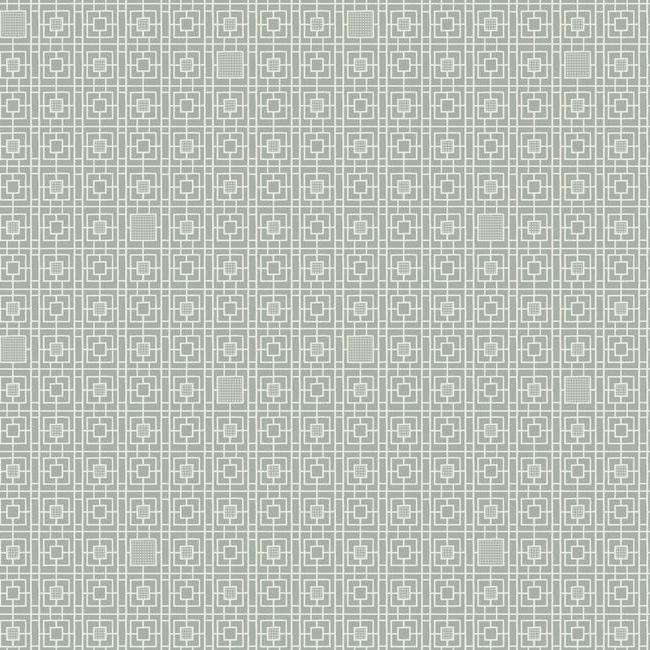 Deco Screen Wallpaper Wallpaper Antonina Vella Double Roll Grey 