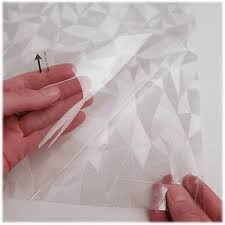 RoomMates Stick Shades Window Film in Etched Glass - Limited Stock