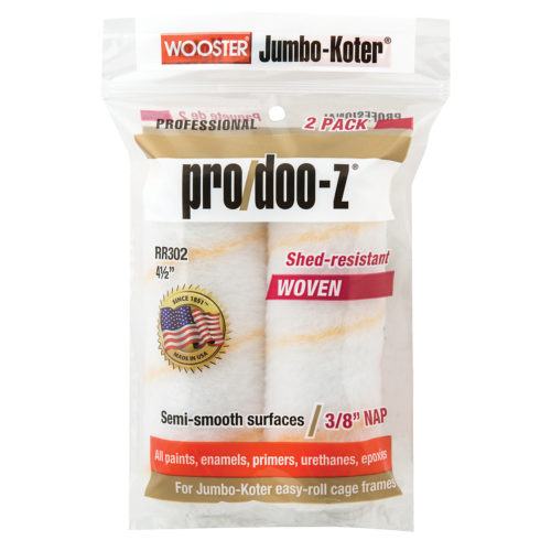 Wooster Pro/Doo-Z® Jumbo-Koter® 4-1/2" Roller Cover 3/8" Nap